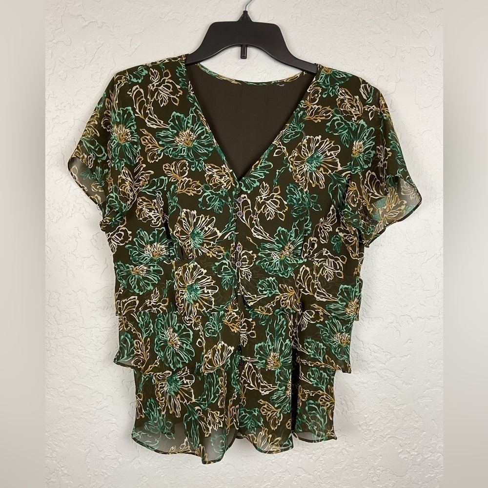 Liz Claiborne Size 12 Skirt Set 90’s, Y2K Floral - Picture 9 of 16